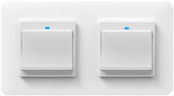 HomeVast Set HomeVast®, format din doua intrerupatoare smart, cu buton, 1 canal (ES-WPS-1-x-2)