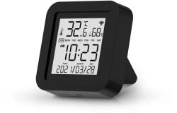HomeVast Telecomanda inteligenta universala, HomeVast®, cu senzor de temperatura si umiditate si afisaj digital, cu protocol WiFi, compatibil Tuya/Smartlife (PST-S09)