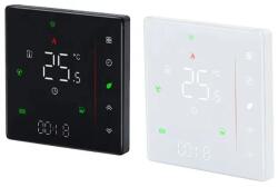 HomeVast Termostat inteligent, HomeVast®, cu protocol WiFi, pentru centrala sau instant pe gaz, 5A, compatibil Tuya/Smart life Alb (PST-006-GCW)