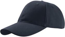 ATLANTIS Liberty Six csiszolt pamut 6 paneles sapka kék