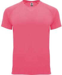 ROLY Férfi Bahrein rövid ujjú sport póló L rózsaszín