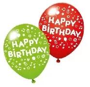 Herlitz Herlitz: Léggömb / 3 db Happy Birthday (40012032)