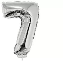  Számos lufi - 7, ezüst, 42 cm (66246) - kreativkid