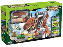 Dino garázs 3 autóval (49191)