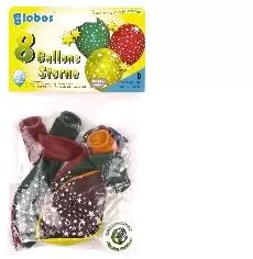  Csillagos lufi, 8 db (33637)