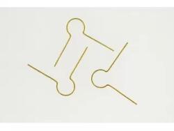  Akasztó hungarocellhez 10 db/cs arany (473532-01623)