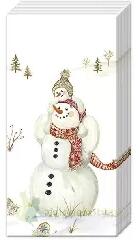 Papír zsebkendő 4 rétegű 10 db/cs - IHR Boldog téli nap (709414-PT789500)