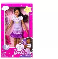 Mattel Mattel: Első Barbie babám - barna 34 cm (HLL20)