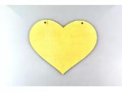  Fa lézervágott szív 25x20 cm (351100)