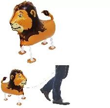  Fólia lufi 54x63, 5 cm - sétáló oroszlán (83638) - kreativkid