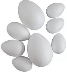 Pentacolor Pentacolor: Polisztirol tojás 6 cm-es 40 db/csomag (183)