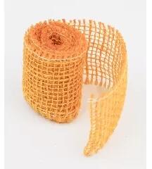 Bonsai Bonsai: Juta szalag 5 cm széles 1 méter citromsárga (717501)