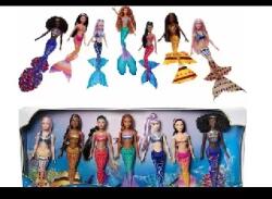 Mattel Mattel: A kis hableány- A hét tenger sellői multipack (HLX18)