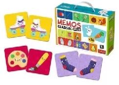 Trefl Trefl: Trefl: Memos Classic and Plus logikai társasjáték és memória (2272)