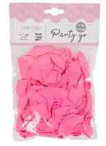  Lufi 25cm rózsaszín 50db /csomag (05488)