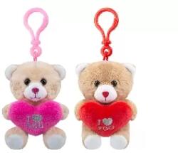  Szivecskés maci kulcstartó, 10 cm (91901) - kreativkid