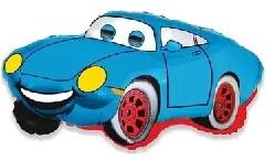 Godan Godan: Autós fólia lufi - kék, 36 cm (902722)