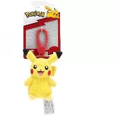 Jazwares Jazwares: Pokémon kulcstartós plüssfigura - Pikachu (PKW0120)