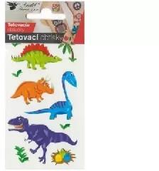 Plus Line Plus Line: Lemosható tetováló matrica - Vidám kis dinók (1106)