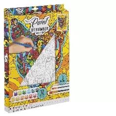 Fess számok szerint, 30x40 cm, tigris, 12 festék (08182)