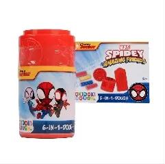 Canenco Okidoki Dough: Canenco, okidoki dough, Póki és csodálatos barátai gyurma, közepes - Pókarc (SP60149)