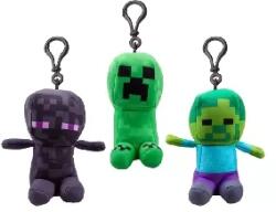  Minecraft plüss kulcstartó 13 cm figurával, 3 féle (86925) - kreativkid