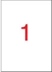 APLI Apli: Etikett, 210x297 mm, poliészter, APLI, átlátszó, magasfényű, 10 etikett/csomag (10053)