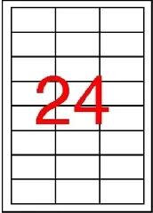 APLI Apli: Etikett, 64, 6x33, 8 mm, poliészter, időjárásálló, fehér, APLI, 2400 etikett/csomag (12966)