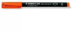 STAEDTLER Staedtler: Alkoholos marker, OHP, 0, 4 mm, STAEDTLER "Lumocolor® 313 S", narancssárga (313-4)