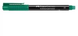Faber-Castell Faber-castell: Alkoholos marker, OHP, 0, 4 mm, FABER-CASTELL "Multimark 1523", zöld (152363)