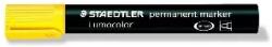 STAEDTLER Staedtler: Alkoholos marker, 2 mm, kúpos, STAEDTLER "Lumocolor® 352", sárga (352-1)