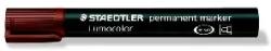 STAEDTLER Staedtler: Alkoholos marker, 2 mm, kúpos, STAEDTLER "Lumocolor® 352", barna (352-7)