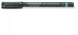 STAEDTLER Staedtler: Textil jelölő alkoholos marker, 0, 6 mm, kúpos, STAEDTLER "Lumocolor® laundry 319 LM", fekete (319 LM F-9)