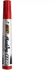 BIC Bic: Alkoholos marker, 3, 7-5, 5 mm, vágott, BIC "ECO 2300" piros (8209243)