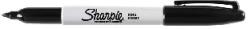 Sharpie Sharpie: Alkoholos marker, 1 mm, kúpos, SHARPIE "Fine Point", fekete (S0810930)