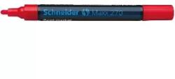 Schneider Schneider: Lakkmarker, 1-3 mm, SCHNEIDER "Maxx 270", piros (127002)