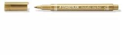 STAEDTLER Staedtler: Dekormarker, 1-2 mm, kúpos, STAEDTLER "8323", arany (8323-11)