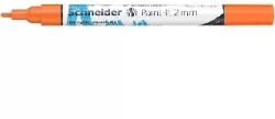 Schneider Schneider: Dekormarker, akril, 2 mm, SCHNEIDER "Paint-It 310", narancssárga (120106)