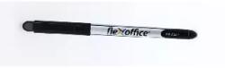 FlexOffice Flexoffice: Tűfilc, 0, 3 mm, FLEXOFFICE "FL01", fekete (FO-FL01BLACK)