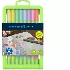 Schneider Schneider: Tűfilc készlet, 0, 4 mm, SCHNEIDER "Line-Up Pastel", 8 különböző pasztell szín (191088)