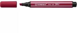 STABILO Stabilo: Rostirón, 1-5 mm, vágott hegy, STABILO "Pen 68 MAX", bordó (768/19)