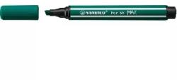 STABILO Stabilo: Rostirón, 1-5 mm, vágott hegy, STABILO "Pen 68 MAX", türkizzöld (768/53)