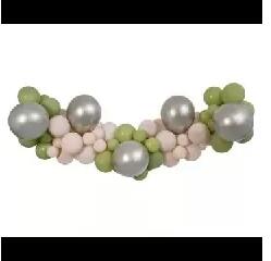 GoDan Godan: Lufi girland pasztell színekben - 65 db-os (032062)