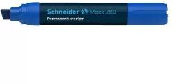 Schneider Schneider: Alkoholos marker, 4-12 mm, vágott, SCHNEIDER "Maxx 280", kék (128003)