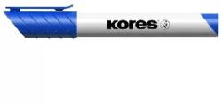 Kores Kores: Tábla- és flipchart marker, 1-3 mm, kúpos, KORES "K-Marker", kék (20833)