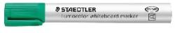 STAEDTLER Staedtler: Táblamarker, 2 mm, kúpos, STAEDTLER "Lumocolor® 351", zöld (351-5)