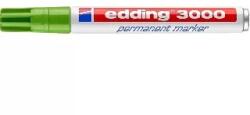 edding Edding: Alkoholos marker, 1, 5-3 mm, kúpos, EDDING "3000", világoszöld (7580228010)