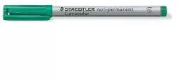 STAEDTLER Staedtler: Alkoholmentes marker, OHP, 0, 4 mm, STAEDTLER "Lumocolor® 311 S", zöld (311-5)