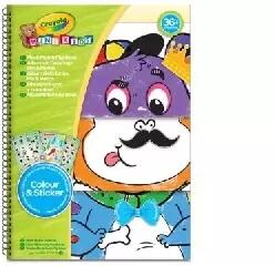 Crayola Crayola: Crayola Mini Kids: Lapozható matricás színezőkönyv (81-1527G)