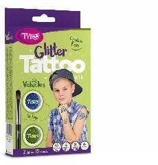  TyToo Járművek Csillámtetoválás szett (67687)
